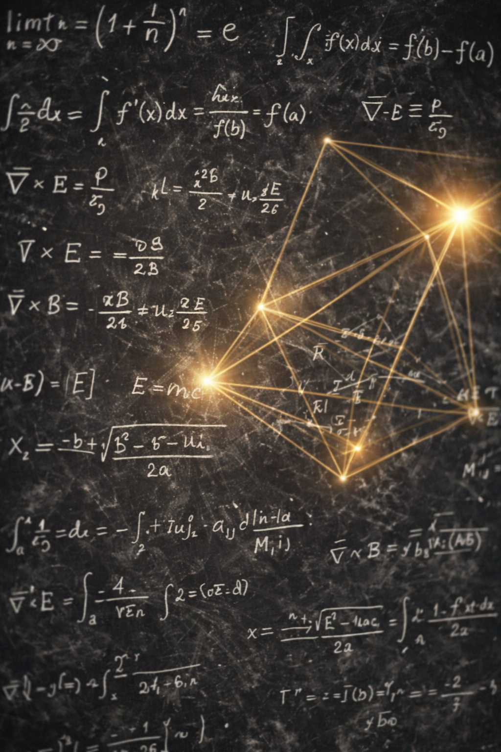 Abstract mathematical illustration representing theoretical mathematics and geometric structure
